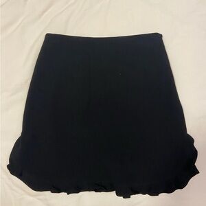 Miu Miu Black Mini Skirt